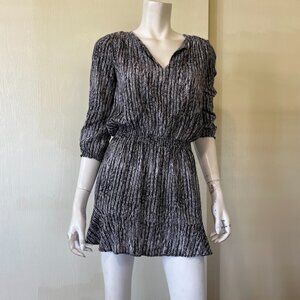 Joie Clef Printed Dress XS